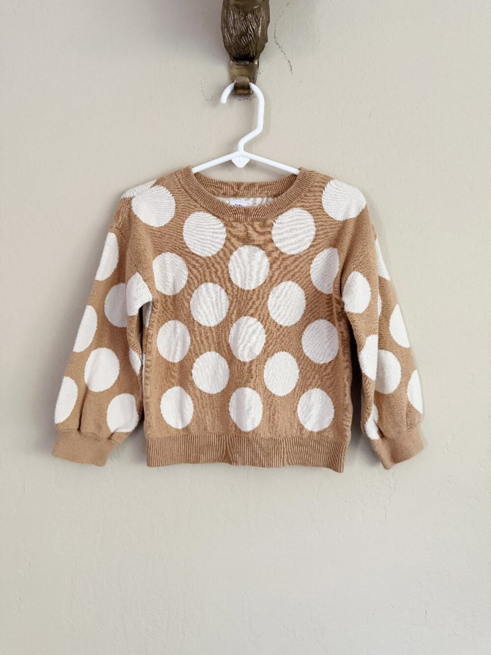 Baby Gap Polka Dot Bubble Sleeved Sweater • 4 Years